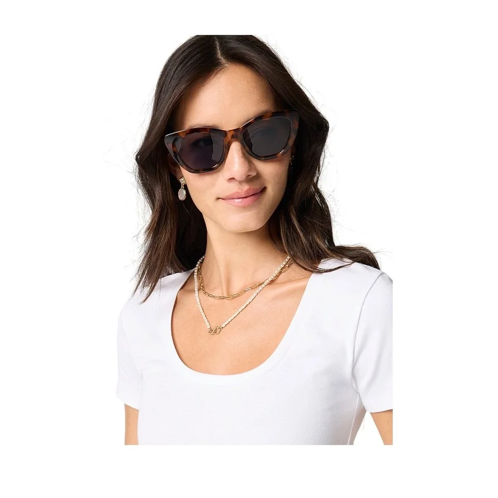 J. Crew Scoopneck Everyday Tee White 100% Cotton Knit M